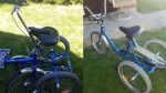 The Kamloops RCMP have shared these photos of a "special" tricycle reported stolen on May 28, 2023. 