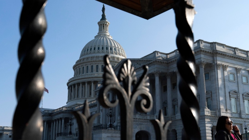 The U.S. Capitol in Washington, on May 31, 2023. (Jose Luis Magana / AP) 