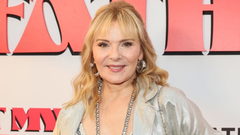 Kim Cattrall at a premiere in New York, in May, 2023.  (Source: Dia Dipasupil / Getty Images via CNN)