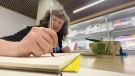 Calligrapher Thea Paul and other volunteers will share their craft at the Central Library every Saturday in the month of June.