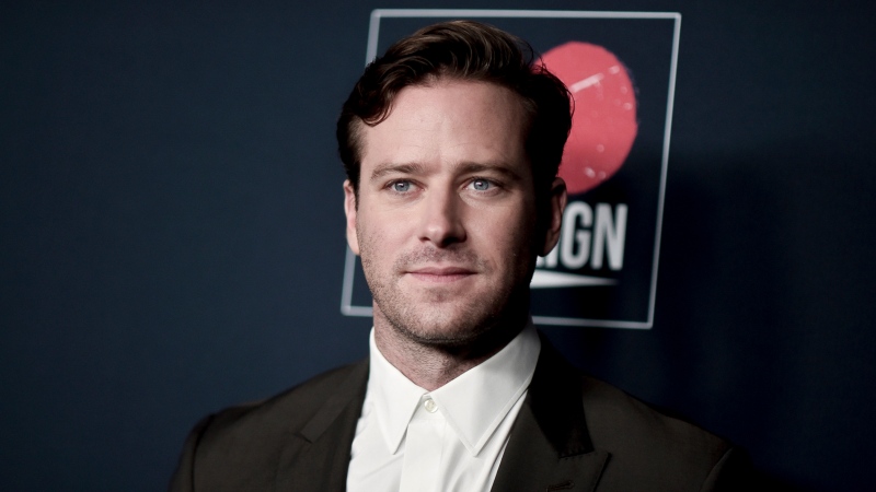 Armie Hammer attends the 13th Annual Go Gala on Nov. 16, 2019, in Los Angeles. (Photo by Richard Shotwell/Invision/AP, File)