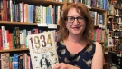 Heidi Jacobs has authored a book about the Chatham Coloured All-Stars.’ Pictured in Windsor, Ont. on Thursday, June 1, 2023. (Michelle Maluske/CTV News Windsor)
