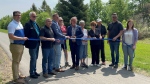 Logan Green Park celebrated its opening on Thursday. (Brady Lang / CTV News) 