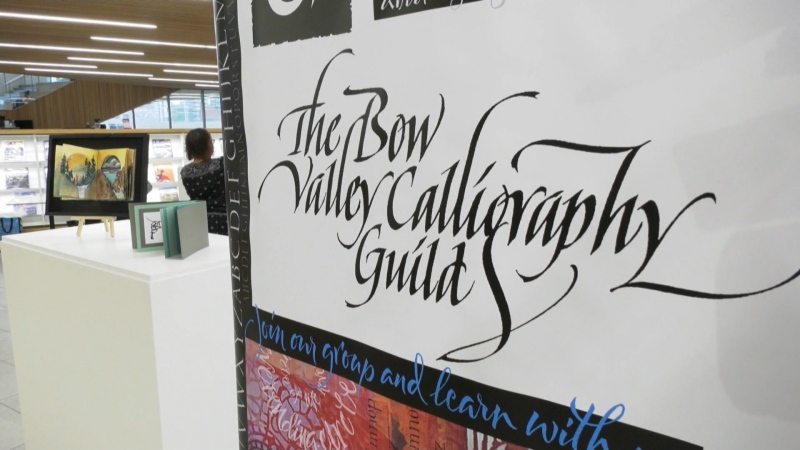 Calligraphers drawn to 'the joy of letters'