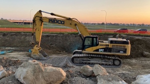Officials say a construction vehicle working near several Calgary communities ruptured a water main last week. A boil water advisory was lifted for Silverado, Yorkville and Belmont Sunday morning.