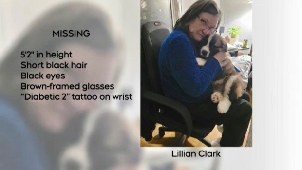 Missing 65-year-old Lillian Clark. 