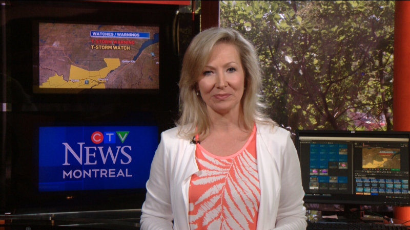 Lori Graham delivers the weather on CTV News Montreal at noon on June 2, 2023.
