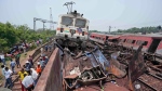 Rescuers work at the site of passenger trains that derailed in Balasore district, in the eastern Indian state of Orissa, June 3, 2023. (AP Photo/Rafiq Maqbool)