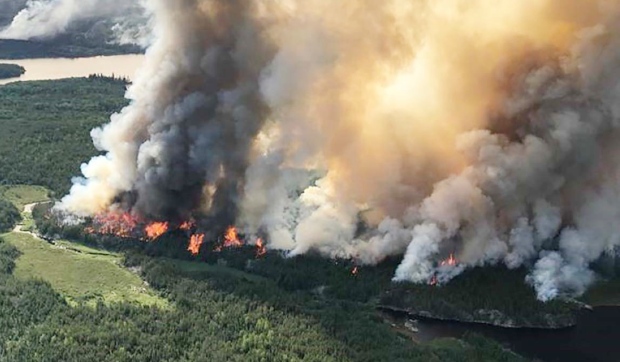 There are 20 forest fires active in northeastern Ontario, including eight new confirmed fires reported Friday. (Supplied)