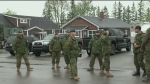 Canadian Armed Forces arrive in N.S.