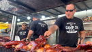 Camp 31 BBQ is one of nine vendors taking part in Ribfest on Sparks Street in downtown Ottawa. (Jackie Perez/CTV News Ottawa)
