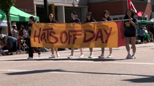 Hats Off Day draws crowd 