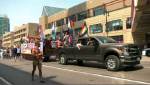 Thousands of people took to the streets of downtown Winnipeg for Pride Winnipeg’s annual parade. (Source: CTV News Winnipeg)