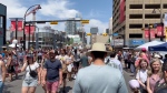 Thousands came out to the 32nd annual Lilac Festival on Sunday to mark the unofficial start of summer in Calgary. (Nicole Di Donato/CTV News Calgary)