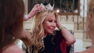 This image released by Netflix shows Anna Shay in a scene from the series "Bling Empire." Shay, an heiress, philanthropist and breakout star of the Netflix reality series “Bling Empire,” died from a stroke, according to a family statement provided to The Associated Press on Monday. She was 62. (Netflix via AP)
