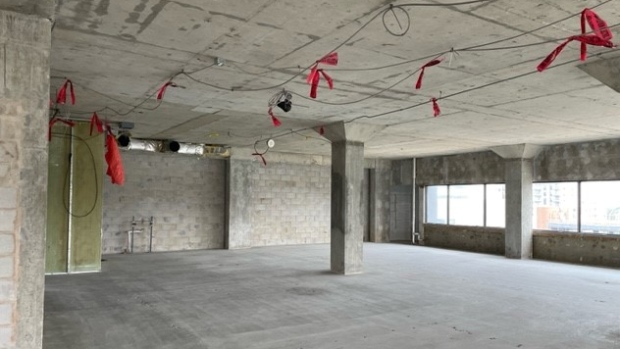 A look inside the building at 22 Fredrick Street in Kitchener on June 5, 2023. (CTV News/Hannah Schmidt)