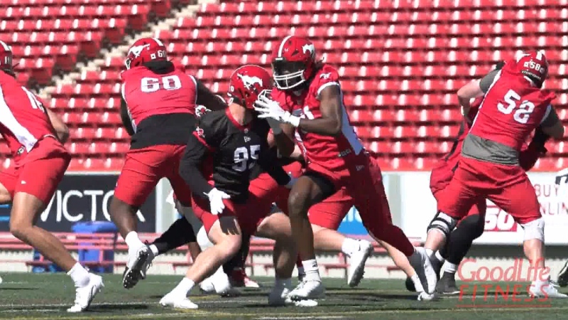 Stamps' make final moves ahead of home opener