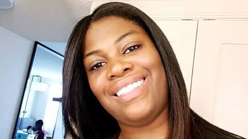 A mother of four, AJ Owens was shot and killed in Florida following a longtime feud with a neighbour who had complained about the victim’s children playing outside, authorities and a family attorney said. (Ben Crump Law)
