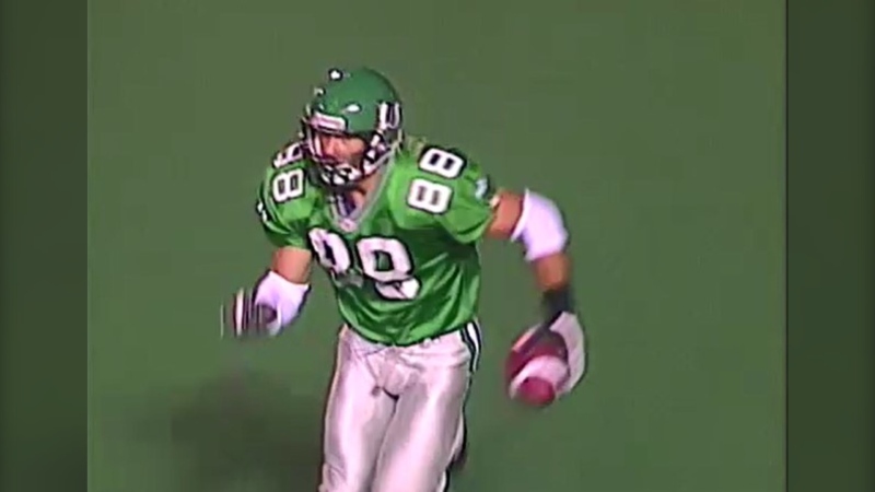 The Saskatchewan Roughriders clinched the 2001 season opener against the Hamilton Tiger-Cats thanks to a last-minute touchdown by Curtis Marsh. (CTV News)