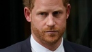 Prince Harry leaves the High Court after giving evidence in London, Tuesday, June 6, 2023. (AP Photo/Alberto Pezzali)