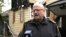 The fire cheif in Moncton speaks on camera 