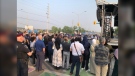 Hundreds of Londoners gather for the Our London Family Vigil in London, Ont. on June 6, 2023. (Nick Paparella/CTV News London)