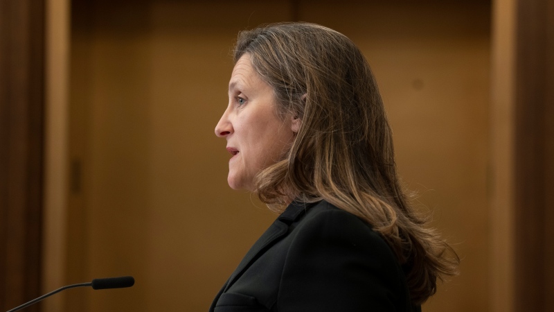 Freeland reacts to latest interest rate hike