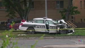 WPS officers hospitalized following crash