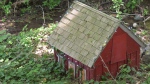 Each little cabin is just a few feet wide by a few feet high. (CTV News/Spencer Turcotte) 