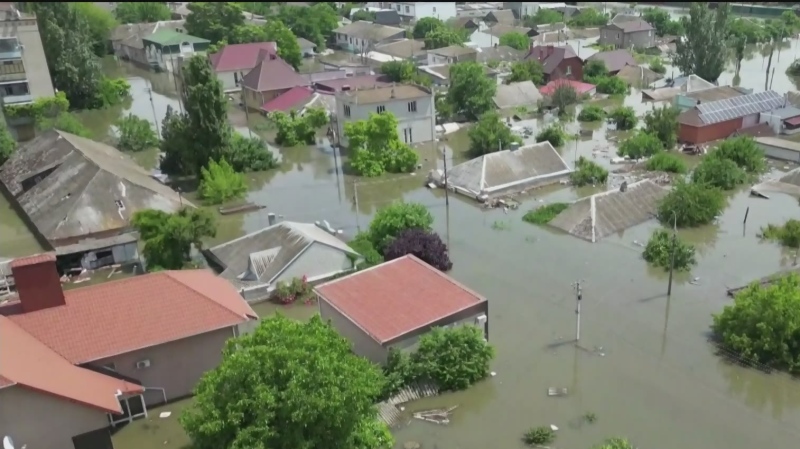 CTV National News: Ukrainian dam destroyed