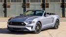 This photo provided by Ford shows the 2023 Ford Mustang Convertible, a classic American icon that provides plenty of power and style. (Courtesy of Ford Motor Co. via AP)