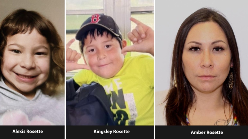 Sask. RCMP have issued an Amber Alert for 7-year-old Alexis Rosette, and 8-year-old Kingsley Rosette. (Saskatchewan RCMP)