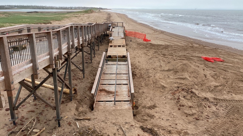 Prince Edward Island National Park is getting a boost from the federal government of $11.6 million to rebuild damage caused by post-tropical storm Fiona. (Jack Morse/CTV Atlantic)