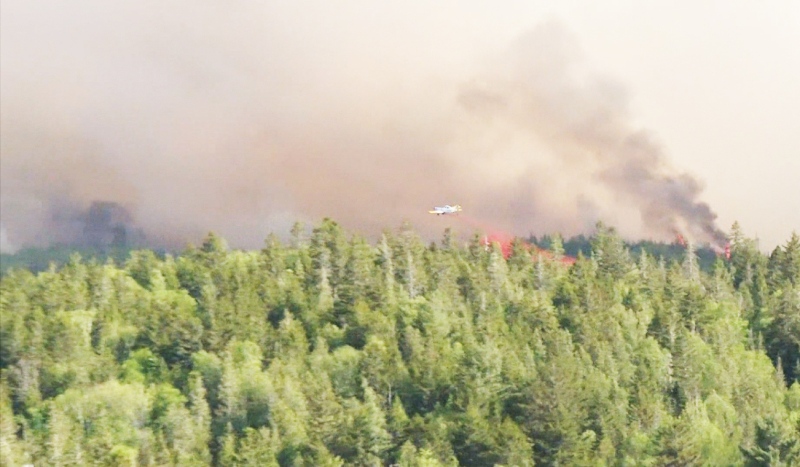 Poor air quality in Temiskaming Shores forced the hospital to cancel all surgeries Friday, and depending on the forest fire situation, it may have to cancel more procedures scheduled Monday.