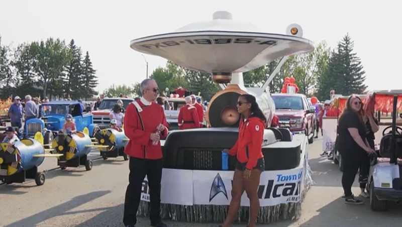 The town of Vulcan, Alberta is hosting its annual Spock Days Parade Saturday, which celebrates Star Trek
