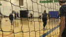 The Canadian Mixed Dodgeball Championships being held at RIM Park on June 10. (CTV Kitchener)
