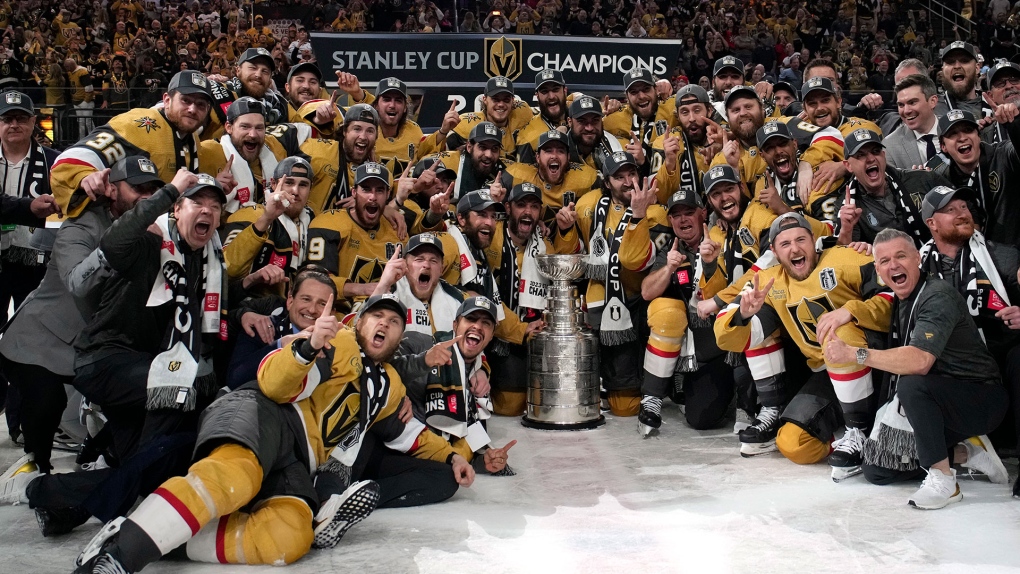 Golden Knights take 2-0 Stanley Cup Final lead with win over Panthers - Los  Angeles Times