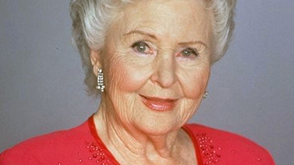 In this undated image released, actress Frances Reid, from the daytime drama, 'Days of our Lives,' is shown. 