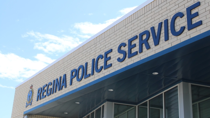 Regina Police Service Headquarters can be seen on June 22, 2023. (David Prisciak/CTV News)