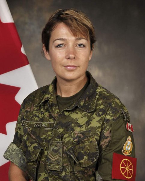 Cpl. Marie France Comeau is seen in this undated Department of National Defence photo.