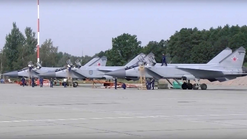 MiG-31 fighter jets