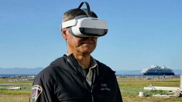 ‘Seeing is believing’: VR project immerses viewers in climate change on Yukon island