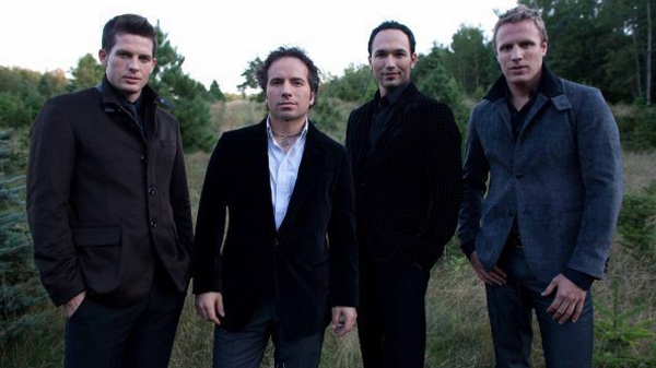 The Canadian Tenors, left to right, Clifton Murray, Remigio Pereira, Victor Micallef and Fraser Walters are seen in this undated handout photo. (THE CANADIAN PRESS / HO)