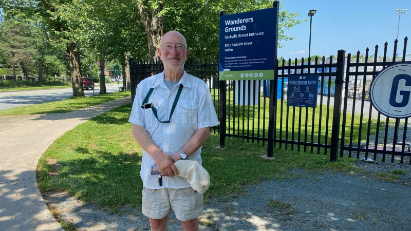 Howard Epstein is a member of the Friends of the Common, an advocacy group that protects green space on the Halifax Common. (Jesse Thomas/CTV Atlantic)