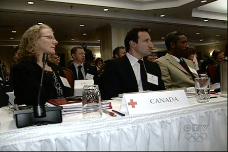 Red Cross affiliates gathered in Montreal Tuesday to discuss the short- and long-term needs in Haiti.