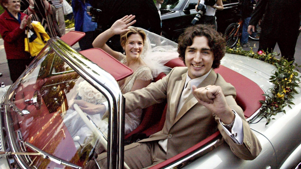 Justin Trudeau and Sophie Gregoire