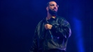 Drake performs during Lil Baby's Birthday Party at State Farm Arena on Saturday, Dec. 9, 2022, in Atlanta. (Photo by Paul R. Giunta/Invision/AP)