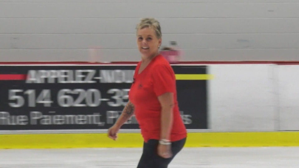 Olympian teaches adults to skate in Montreal