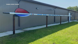 A 24-metre-long arrow, believed to be the world's largest by its builders, can be found outside the Lac La Biche Archery Building in northern Alberta. 