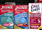 Several types of children's cold medicines that have been voluntarily recalled remain on the shelf at a drug store on  Oct. 11, 2007. (AP / J. Scott Applewhite)